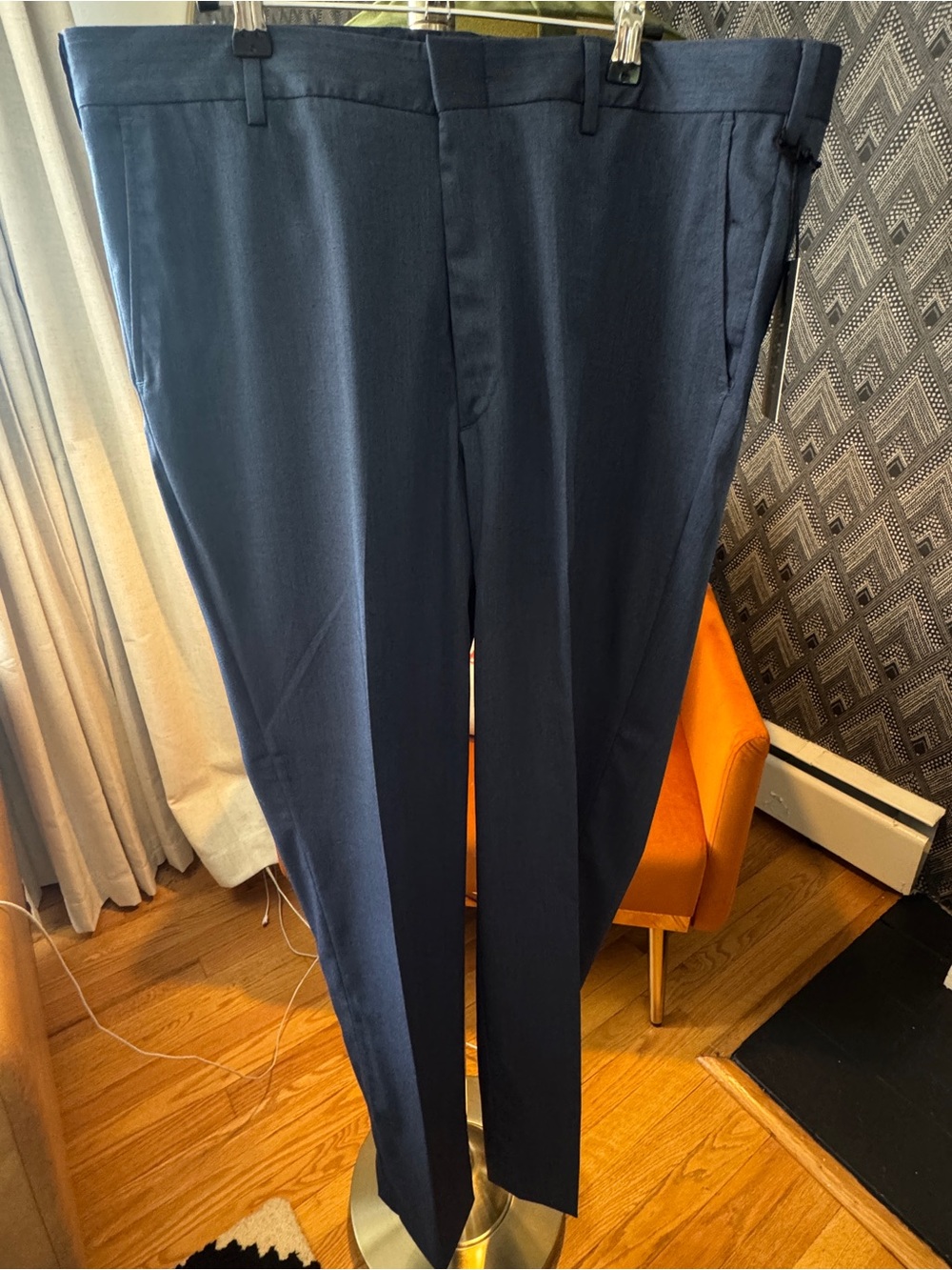 Berle Modern Fit Navy Dress Pants